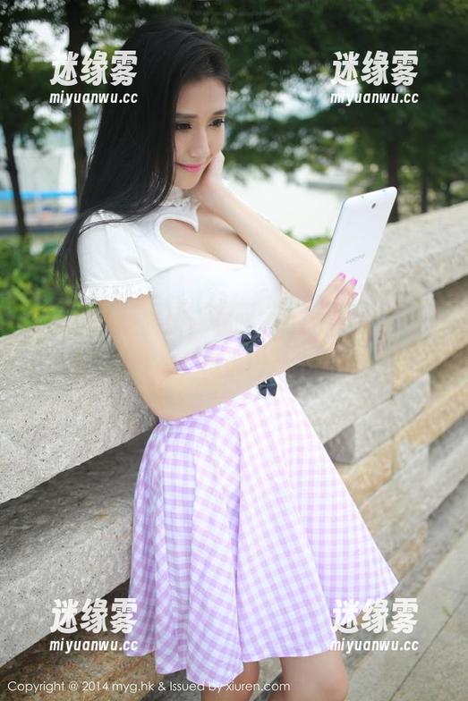 MyGirl美媛馆 - 杨晓青儿的美图：“甜心”大作战，谁说内心不能撒糖？