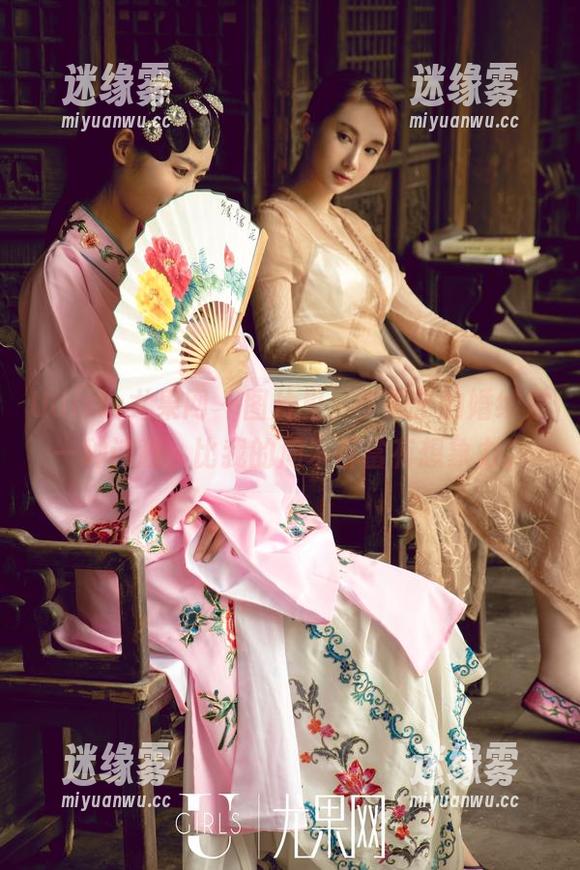 UGirls尤果网 - 图片里，李思宁的婚纱是一种诗意，比我的周末都富有想象力。