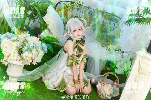 喵喵的喵吖的新作，神里绫华资源，这调子，隐约带点曖昧，活脱脱的撩啊