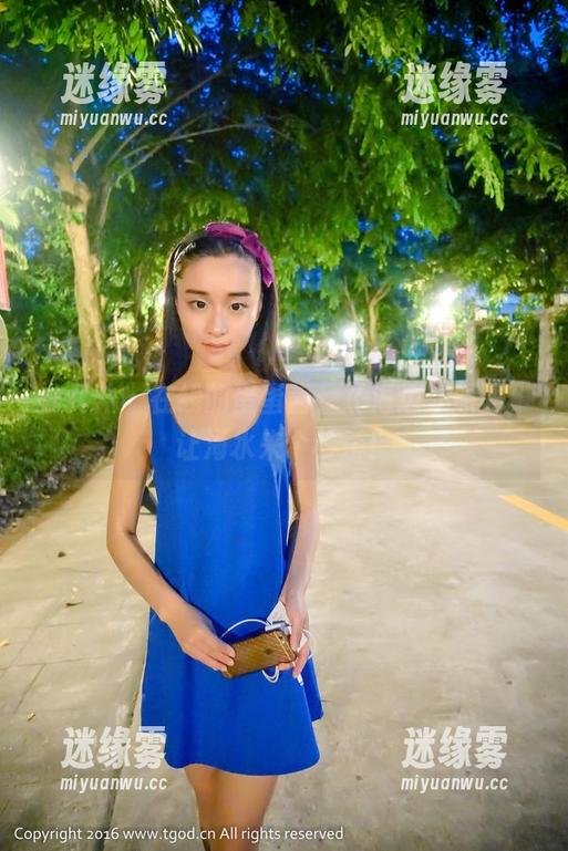 推女神 - 在线的蛋蛋酱，《海边》原图，让海水来个秒杀！