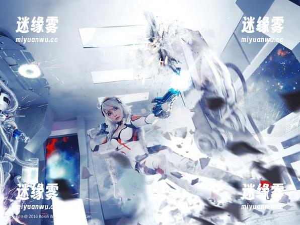 波萝社 - 随便说说，小潘鼠的红裙私房写真好像在悄悄诉说。